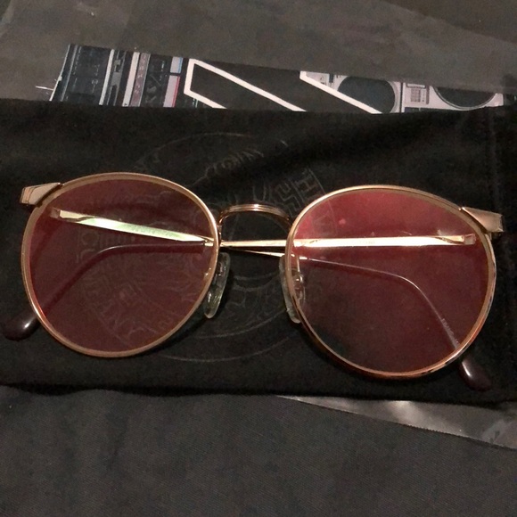 Vintage gold plated frames with a gradient flash. - Picture 2 of 4